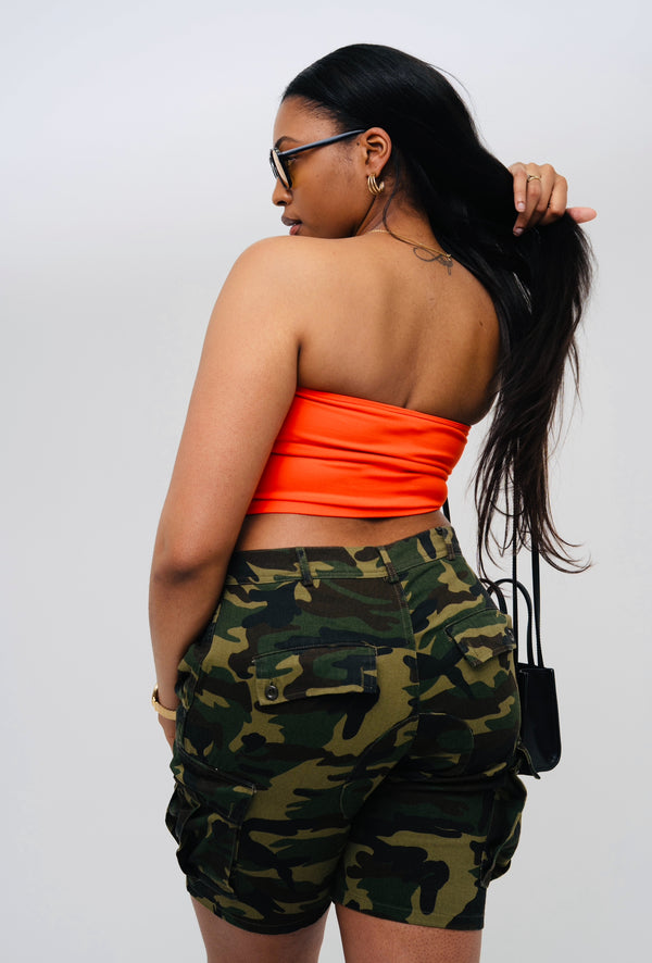 Orange Tube Top