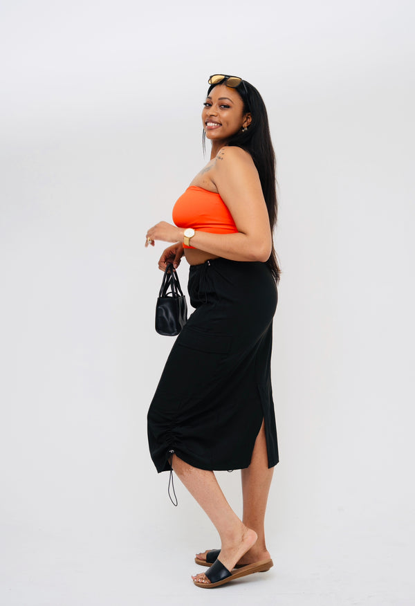 Cargo Maxi Skirt