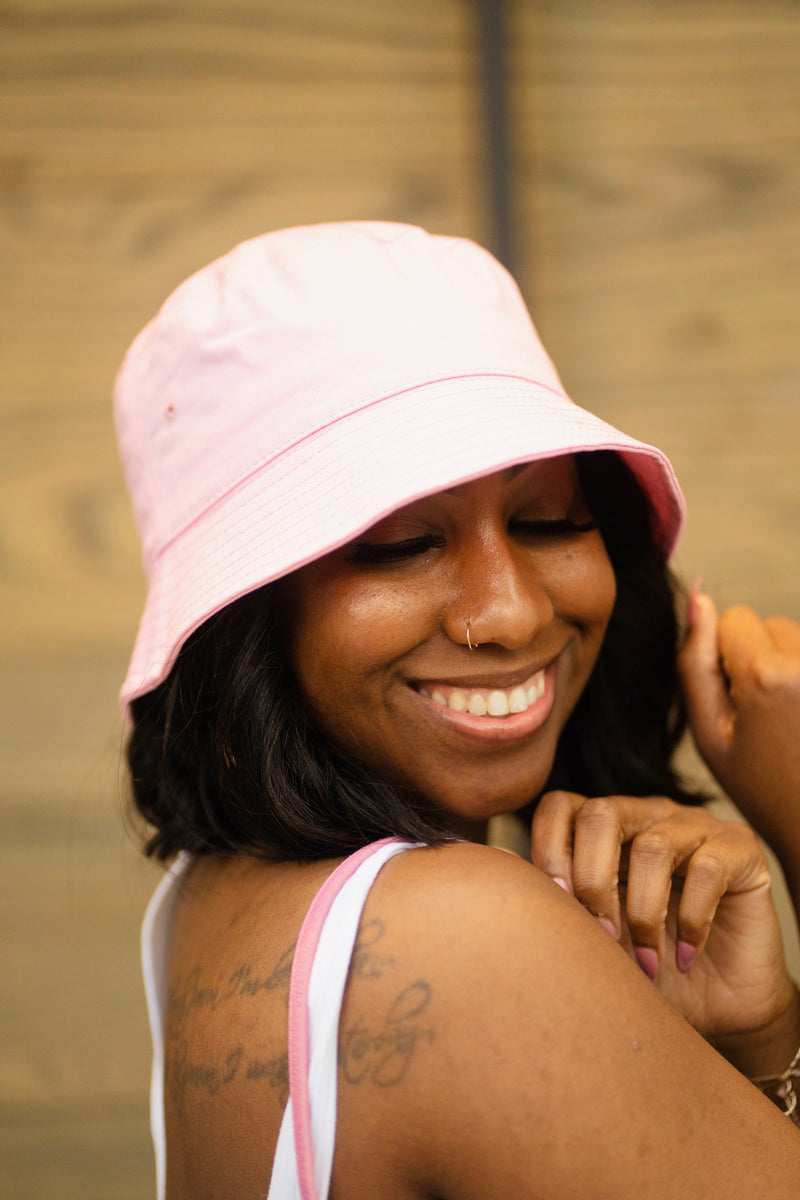 Light Pink Bucket Hat – Bee High Maintenance Boutique