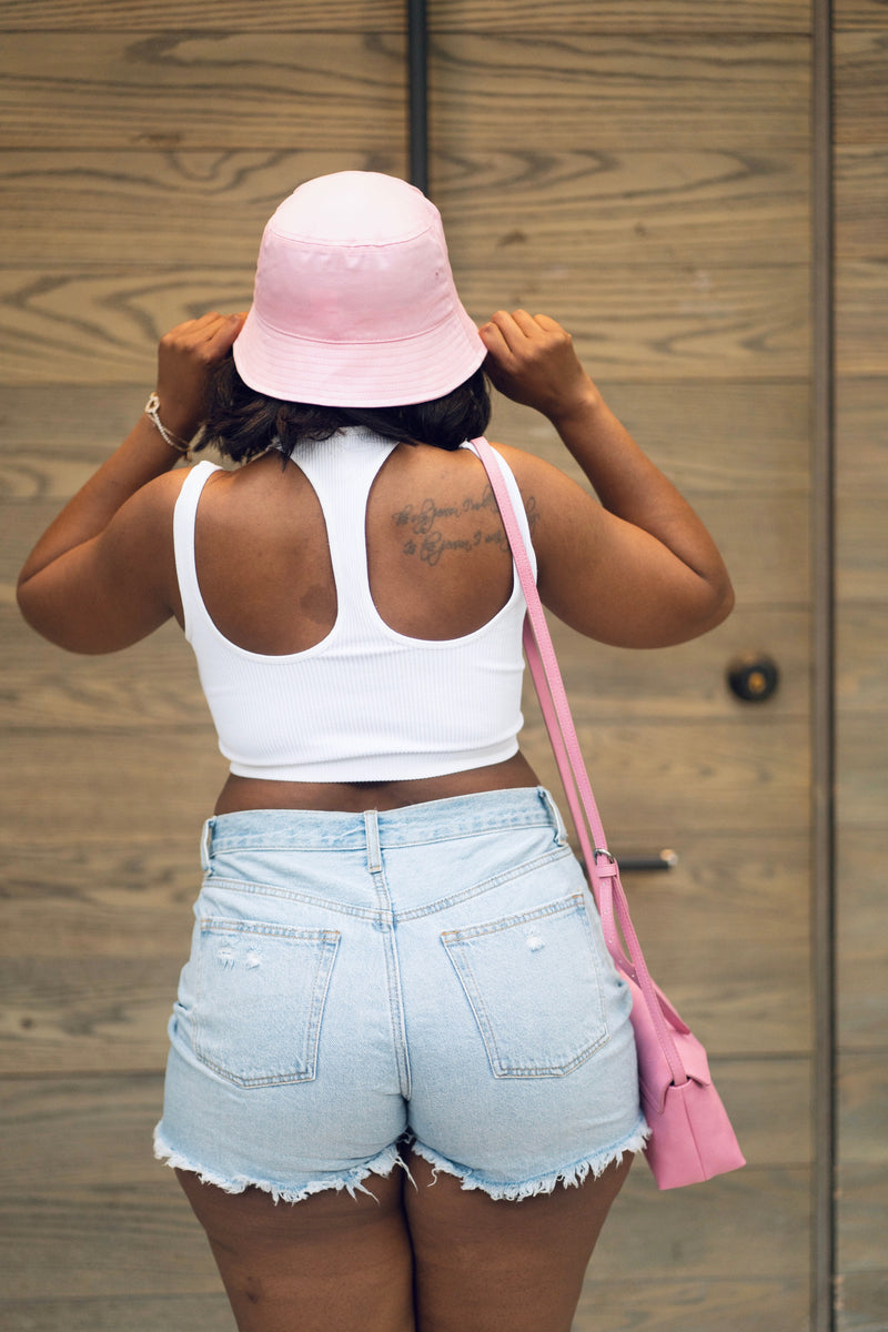 Light Pink Bucket Hat