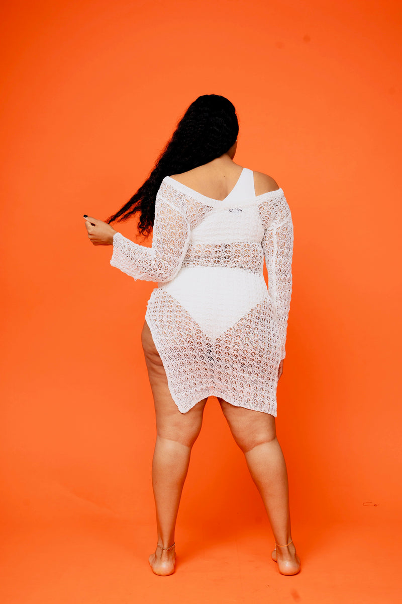 Crochet Cover Up Dress