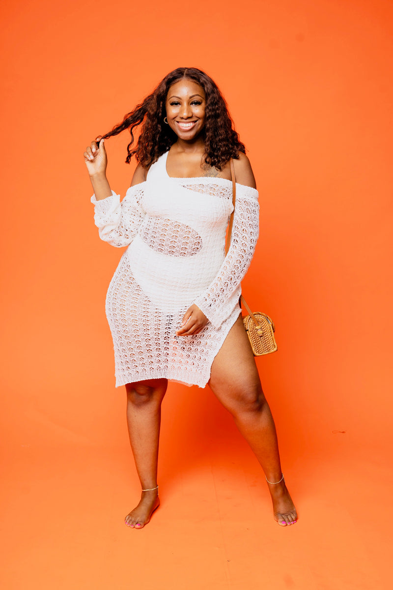 Crochet Cover Up Dress