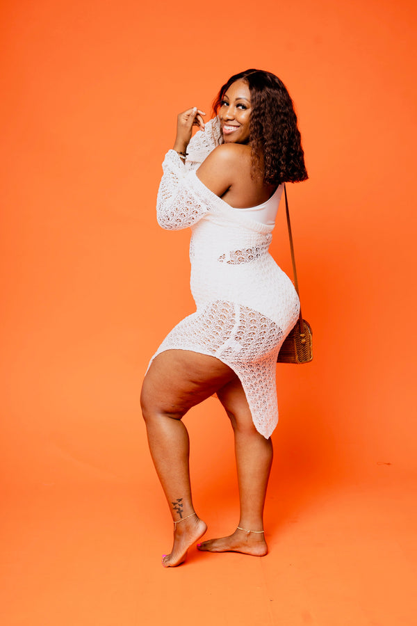 Crochet Cover Up Dress