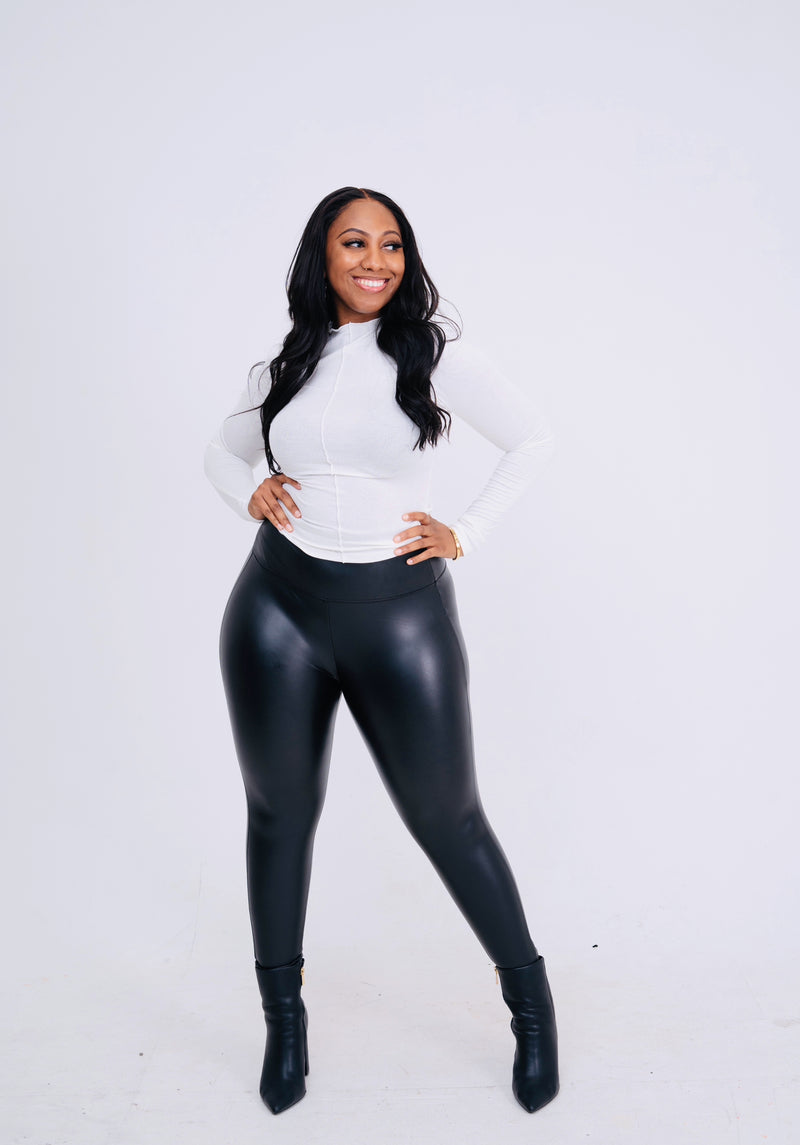 Faux Leather Leggings