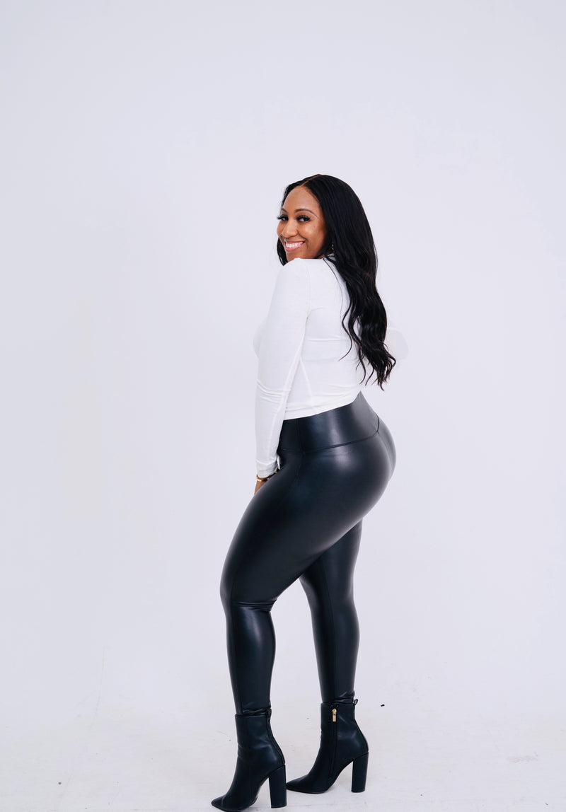 Faux Leather Leggings