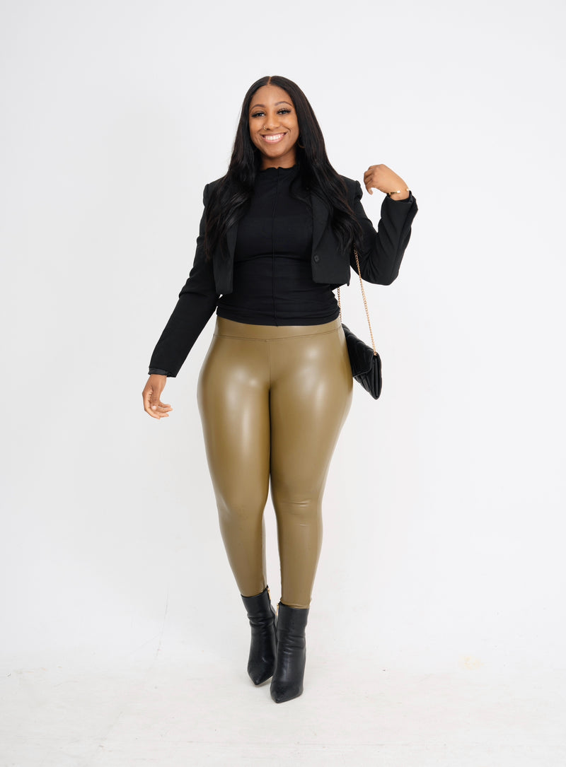 Faux Leather Leggings