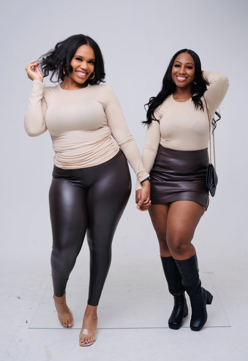 Scrunch Long Sleeve Top