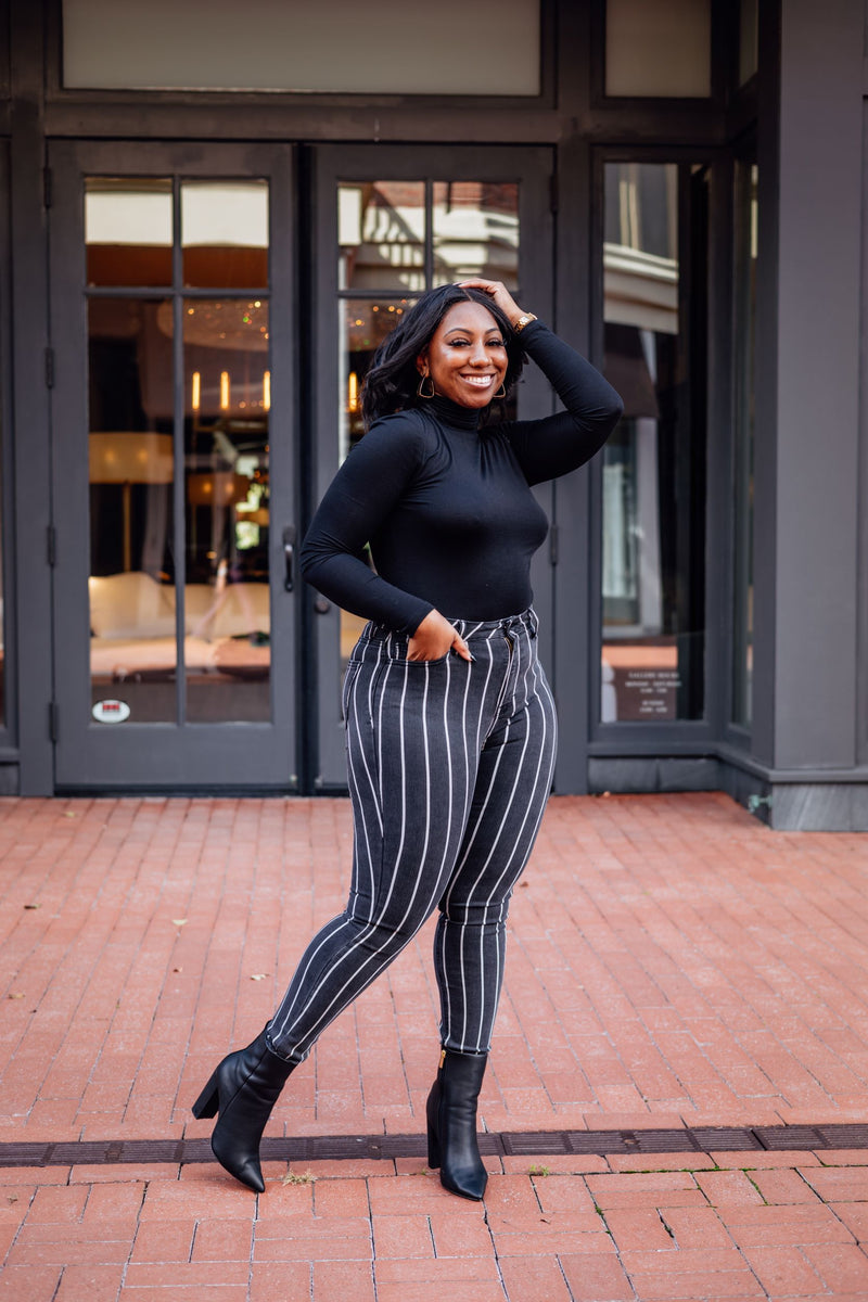 Striped Jeans