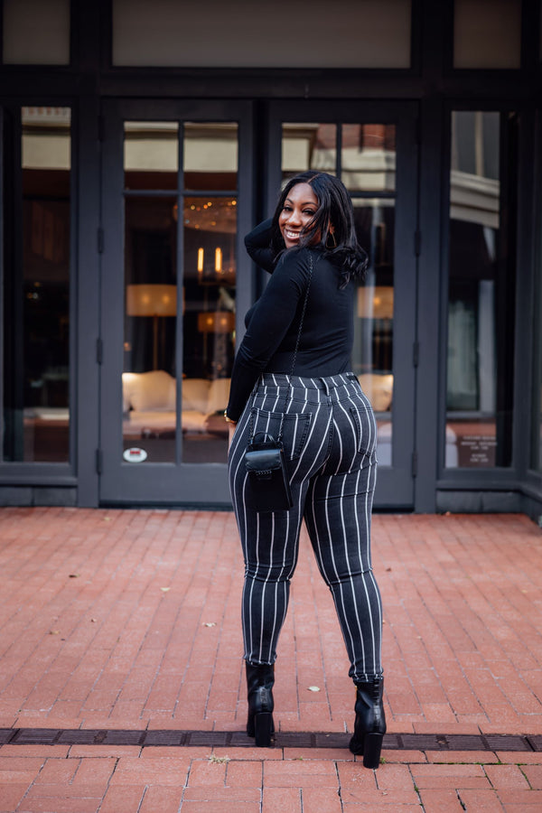 Striped Jeans