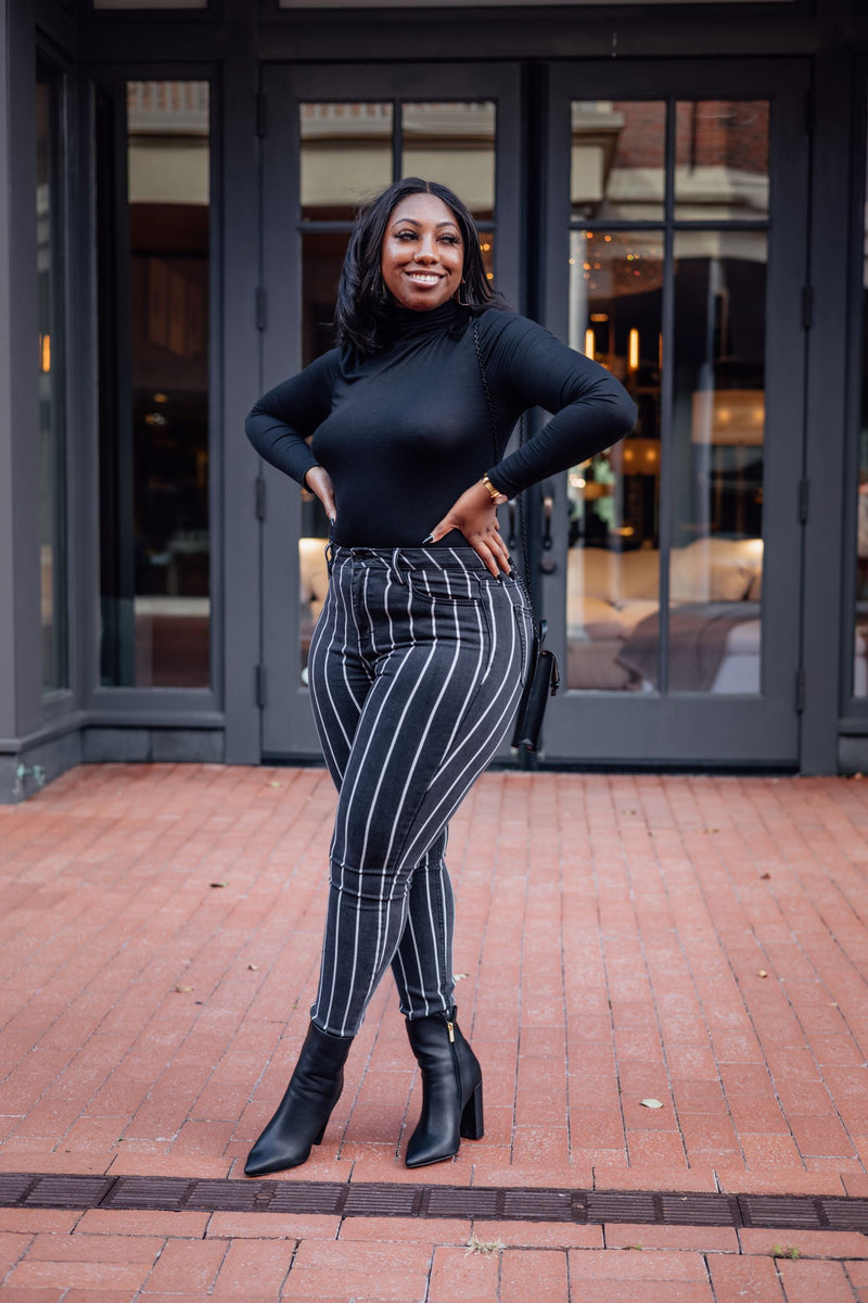 Striped Jeans