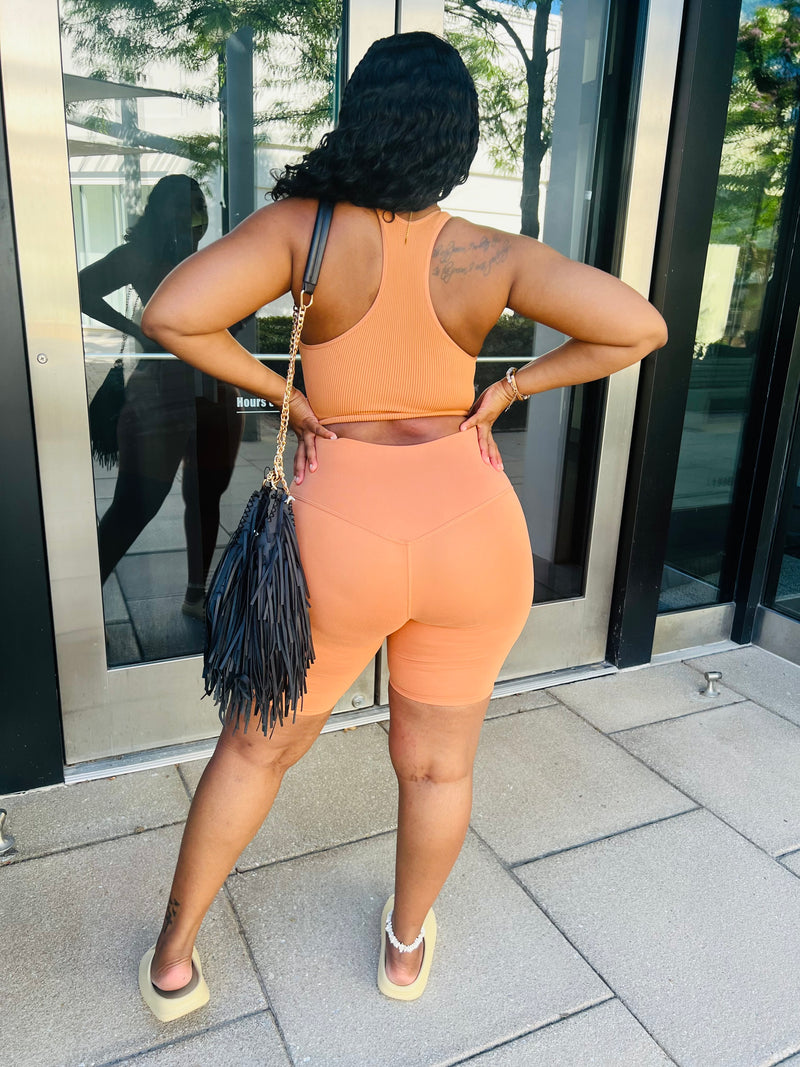 Biker Short Set