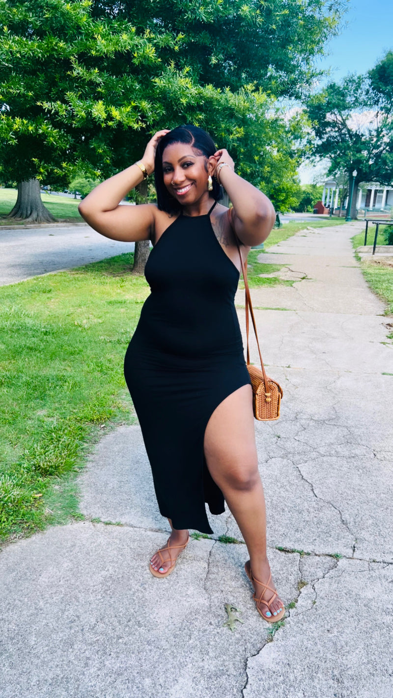 Girlfriend Halter Summer Dress